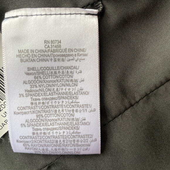 XS BCBGMaxazria Navy Blue and Black Lace Blazer - Picture 5 of 5